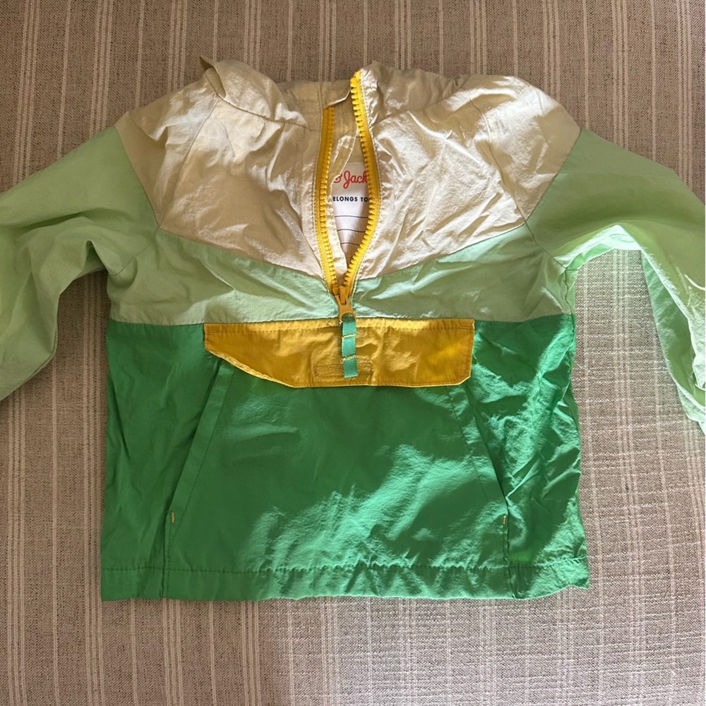 Toddler Boys Lined Colorblock Anorak Jacket